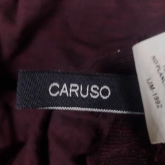 i Jeans By Buffalo Caruso Mock Cowl Neck Maroon Long Sleeve Shirt Sz L Mens Logo