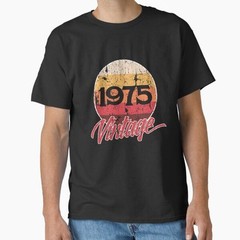 43th Birthday 70s Vintage Retro 1975 Gift 197 T-Shirt Made in US/AUS Size S-2XL