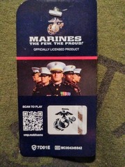 Bayside United States Marines T-Shirt – Made in America – You Choose Size