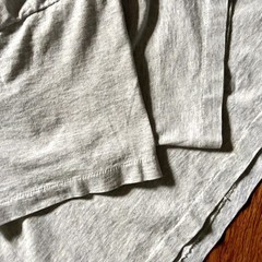 VINTAGE 90s Abraham Lincoln Gray Single-Stitch T-shirt Size XL
