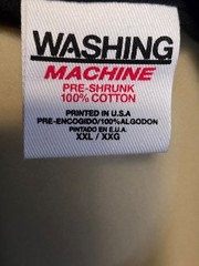 Washing Machine Black T-shirt NWOT