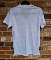 Hanes V Neck Blank T Shirt Vtg 70s Cotton Undershirt UNWORN S 34-36
