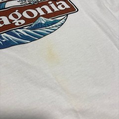 Patagonia Sapporo Hokusai Wave Vintage T-Shirt Made in USA Size M White