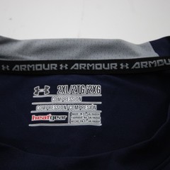 Under Armour HeatGear Sleeveless Shirt Men’s Navy Used XXL