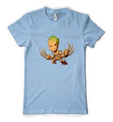 Groot Vs Wolverine Mashup Superhero Movie Personalised Unisex Adult T Shirt