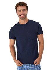 6 Pack Hanes Men’s Value Pack Assorted Pocket T-Shirt Undershirts Size S – 3XL