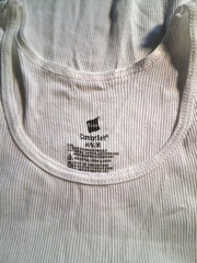 Hanes ComfortSoft Ribbed Tank Tops, Men’s undershirt, Medium, 3 Pack, white, New