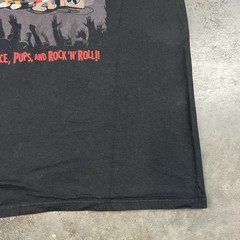 Crazy Shirt Mens Medium Black Adpot A Dog Preowned