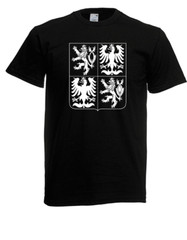 Mens I Czech Crest T Shirt L to 5XL