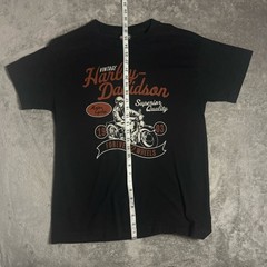 Harley-Davidson FTW Lima Ohio T-Shirt Mens L Black Dealer Motorcycle Graphic Tee