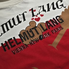 Helmut Lang Archive Rare Heart Arrow Graphic Tee Small Designer Fashion Y2K