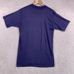 Vintage 80s Stroh’s Beer Shirt Adult Large* Blue Alcohol 50/50 USA Single Stitch