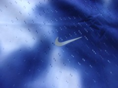 NWT Nike dri fit ADV T, mens S, blue shades, $85, lightweight, Nike Running Div