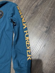 Wakanda Forever long Slew T-shirt Medium