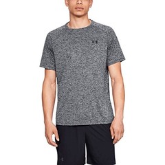 UNDER ARMOUR MEN’S BIG LOGO SHORT SLEEVE T-SHIRT MEN L GRAY/BLACK