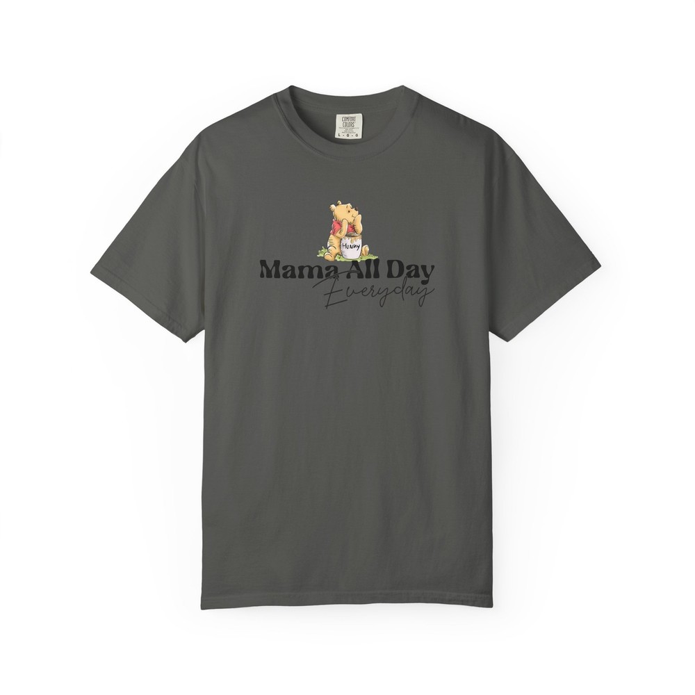 Mama All Day tee | Mom bear illustration, everyday motherhood