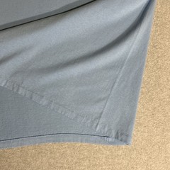 Vintage 60’s/70’s Plain Baby Blue 50/50 Cotton Poly Blend T-Shirt XL Blank