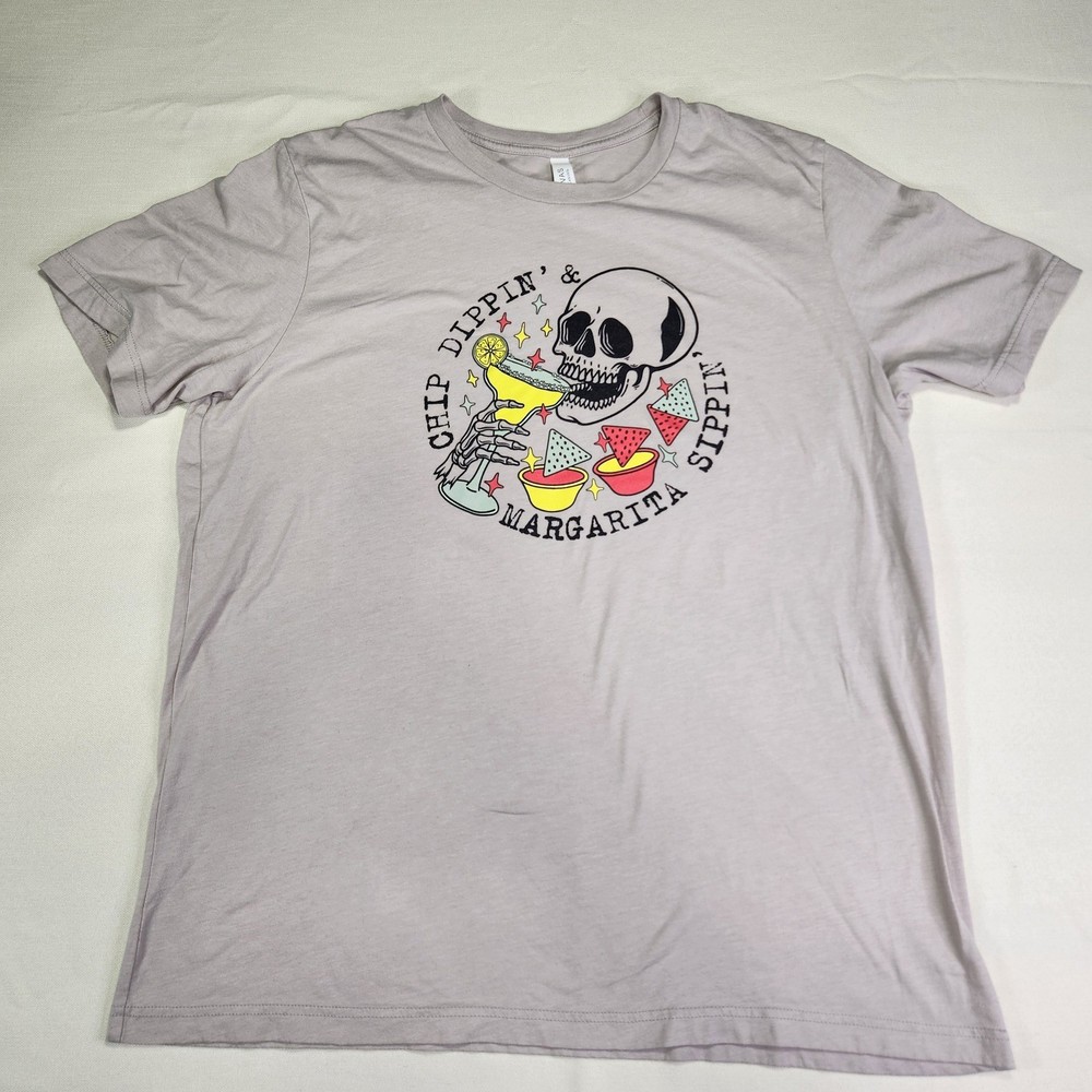 Skeleton Margarita Shirt Skull Fiesta Graphic Tee