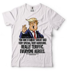 Donald Trump Fathers Day T shirt,Gift For Dad,Funny Father’s Day Gift Idea