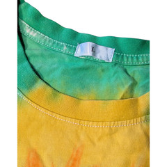 Tie Dye T-Shirt – L – 60’s – 3pcs-T Shirt/Glasses/Peace Sign Necklace Brand New