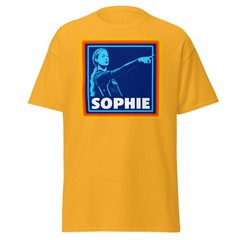 Funny Sophie Cunningham Shirt Supermarket Parody Indiana Basketball Finger Point