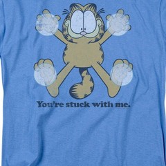 Garfield Stuck Licensed Adult Unisex T-Shirt Regular Fit Tee SM-3X