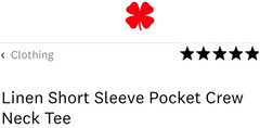 NEW LUCKY BRAND, MENS MEDIUM, LINEN-BLEND SHORT-SLEEVE POCKET🪩SHIRT-MSRP $44.50