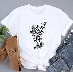 HAHAHA Shirt, Joker Laugh T-Shirt, Joker Tee, Oversize Shirt, Gift for him