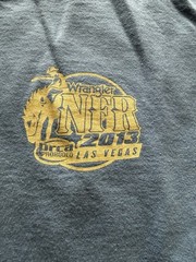 Wrangler NFR 2013 Las Vegas Long Sleeve Shirt National Finals Rodeo ProRodeo