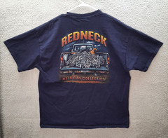Vintage Delta Shirt Adult Extra Large Blue Redneck Sportsman Humor Outdoors Y2K