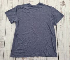 Las Vegas Nevada Heathered Blue Gray Graphic Tee Adult Size L