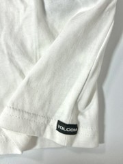 (See Pics) L Volcom Electrode Circle Logo White Red Blue Surf Shirt
