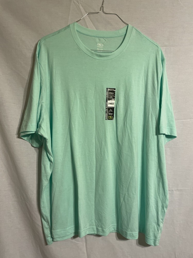 Athletic Works Driworks Men’s T-Shirt, Mint Green, New Size 3XL