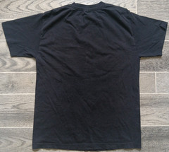 Y2K Spiderman AAA Mens Medium Black T Shirt 2002 Marvel Characters Vintage