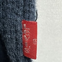 Levi’s Men’s T Shirt Size L 2-Toned Blue Waffle Knit Thermal Cabincore
