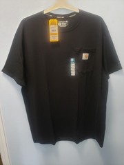 Carhartt Men’s Short Sleeve T-Shirt Size XL Black New With Tags