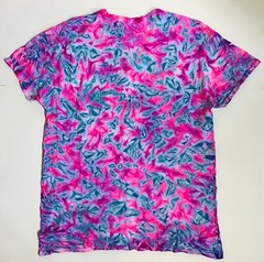 *New* 2XL – Sm Handmade Tie Dye, Pink Ice Cruncht Crinkle, Crew or V-Neck