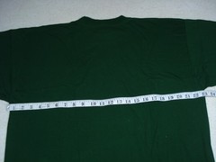 John Smiths Vintage 90s Tee Shirt Football Rugby Game Of Two Halfes Green New