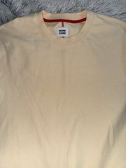 HOMECORE TSHIRT Unisex Beige Linen Short Sleeve XXL Home Core