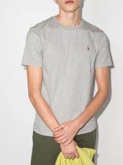 Polo Ralph Lauren Mens Custom Slim Fit T shirt in Gray Heather Size Small