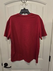 Daniel Cremieux T Shirt Men’s Large Red Cotton Short Sleeve Pocket Tshirt