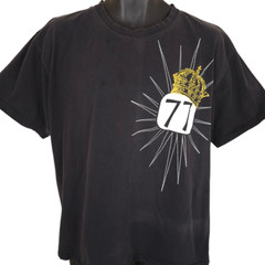 Seventyseven T Shirt Mens Size Large Black 77 Urban Streetwear King