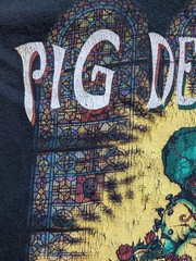 VTG 2005 Pig Destroyer Band T-Shirt XL Black Grindcore Death Metal Mother Mary
