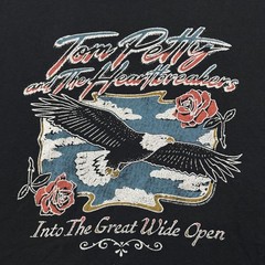 Tom Petty and The Heartbreakers Into the Great White Open Rock T-Shirt Size Extr