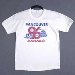 Vintage Expo 86 Vancouver Canada Shirt Size Large Future Fashions Lee Mar 1985