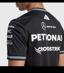 Mercedes-AMG PETRONAS Black Team Mens T-Shirt