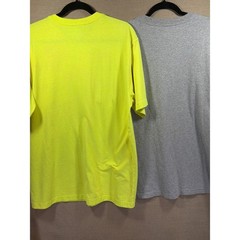 Carhartt Pocket T-Shirt BUNDLE Mens M/L Gray(K87)/Hi Visibility(TK3296) Workwear