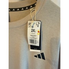 Adidas Mens Training Essentials Feelready T-Shirt Wonder Beige 2XL JF8766 NEW