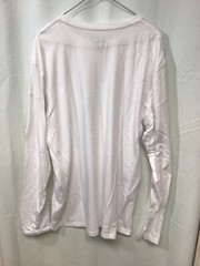 30A White XL Long Sleeve T Shirt T11 (Made from Recycled Plastic Bottles)