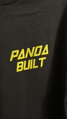 Panda Built Fabrication Tshirt 19” P2P 26” Length EUC Men’s Medium